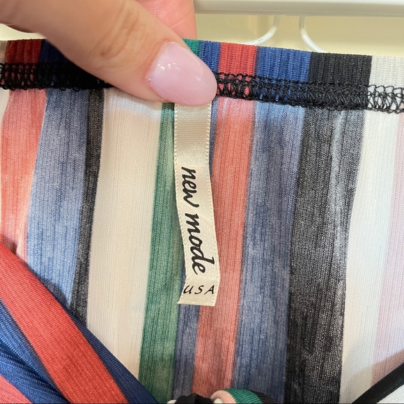 Colorful striped tank - Picture 4 of 4